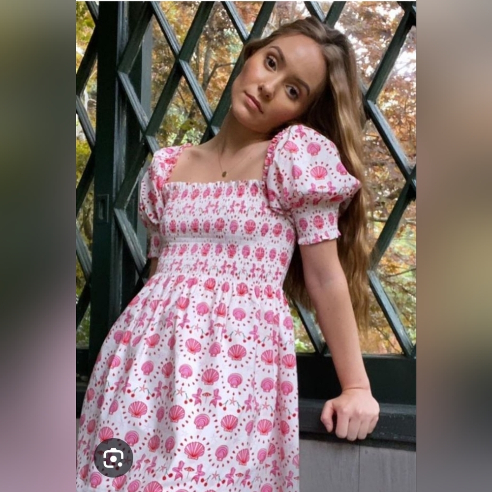 Athena Hill House Nap Dress In Mermaid